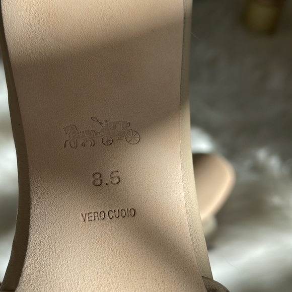 Coach shearling buckle mule - NWT - Picture 8 of 10